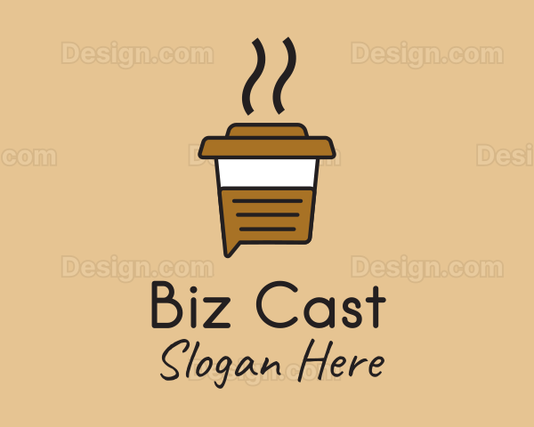 Hot Coffee Chat Logo