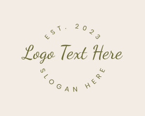 Elegant Cursive Business logo