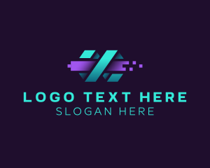 Technology - Spiral Pixel Technology logo design