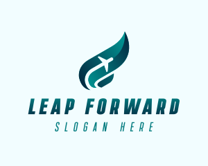 Airplane Freight Forwarding logo design