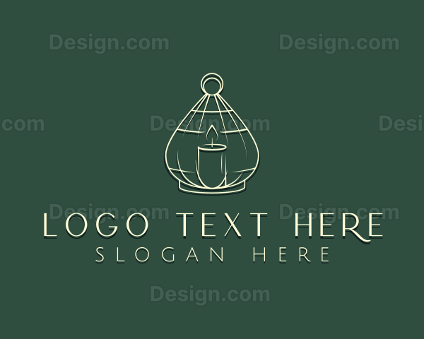 Candle Light Lantern Logo