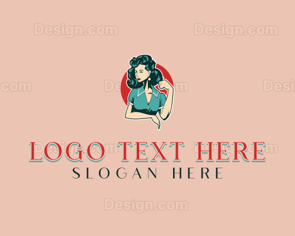 Fashion Model Woman Logo