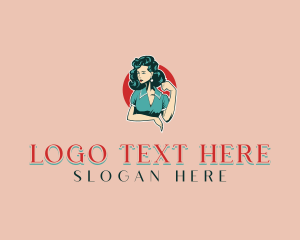 Fashion Model Woman Logo