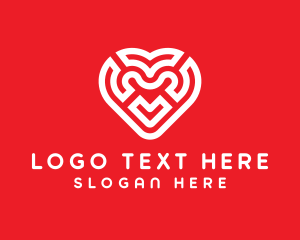 Red Heart Maze logo