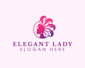 Lady Salon Pageant logo design