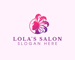 Lady Salon Pageant logo design