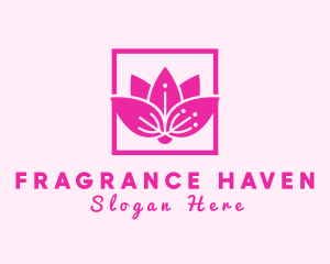 Lotus Flower Fragrance logo design