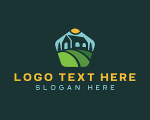 Lawn Landscaping Yard logo