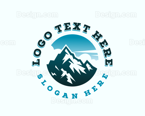 Horizon Mountain Peak Logo