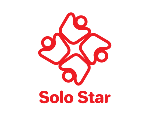 Red Star Team logo design