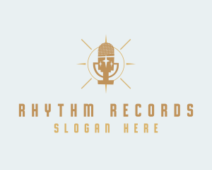 Microphone Vocalist Recording logo