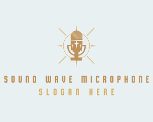 Microphone Vocalist Recording logo