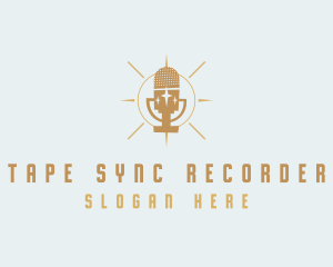 Microphone Vocalist Recording logo