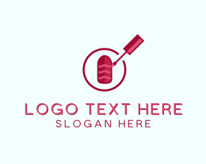 Red Nail Polish logo