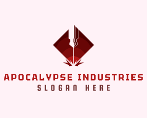 Industrial Laser Cutter logo design