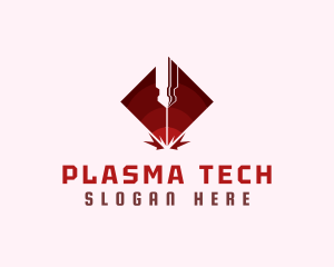 Industrial Laser Cutter logo design