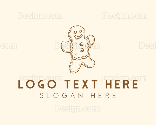 Gingerbread Cookie Baker Logo