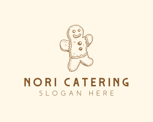 Gingerbread Cookie Baker logo design