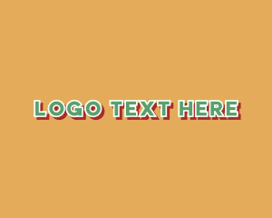 Fun Retro Playful logo