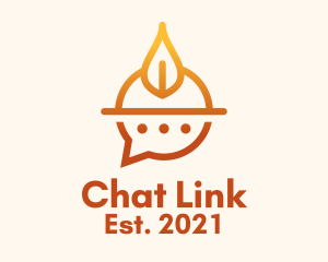 Culinary Chat Messenger logo design