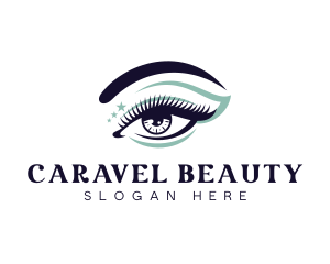 Beauty Eyelash Makeup logo design