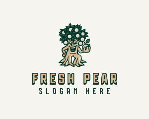 Pear Tree Garden logo design