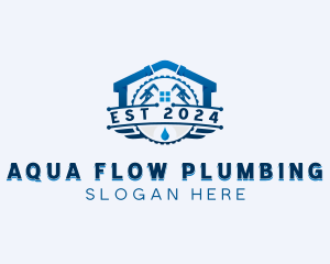 Plumbing Pipe Plumber logo design