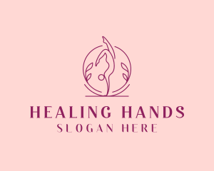 Yoga Wellness Healing logo design