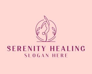 Yoga Wellness Healing logo design