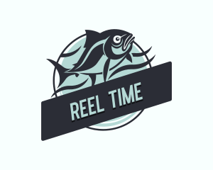 Angler Fisherman Fish logo