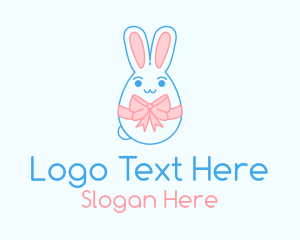 Easter Bunny Ribbon logo