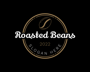 Coffee Barista Bean logo design