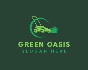 Garden Lawn Trimmer logo design