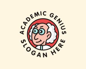 Scientist Professor Chemist logo