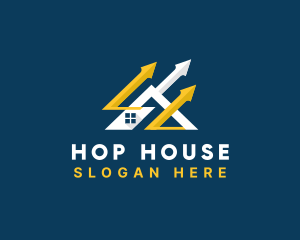 Mountain House Arrow logo design