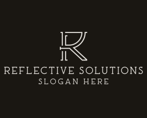 Contractor Business Letter R  logo design