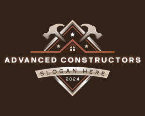 Hammer Repair Builder logo design