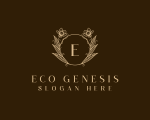 Eco Spa Wellness logo design