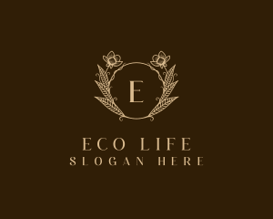 Eco Spa Wellness logo design