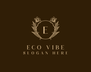 Eco Spa Wellness logo design