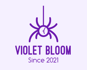 Violet Spider Clock logo