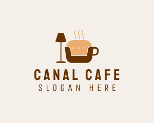 Couch Coffee Cafe logo design