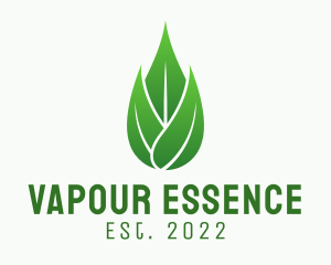 Leaf Essential Oil logo design