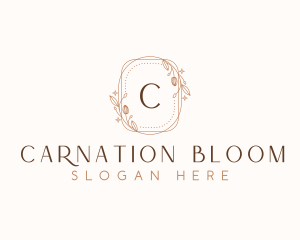 Elegant Floral Bloom logo design