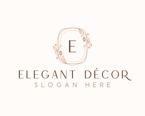 Elegant Floral Bloom logo design