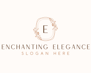 Elegant Floral Bloom logo design