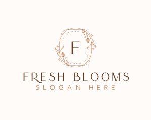 Elegant Floral Bloom logo design