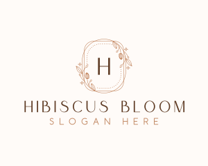 Elegant Floral Bloom logo design