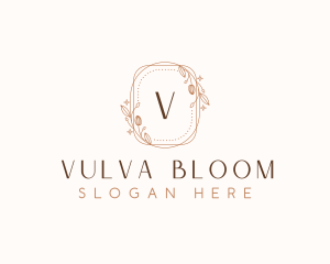 Elegant Floral Bloom logo design