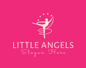 Elegant Ballet Gymnast logo